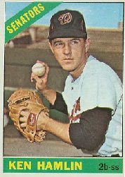 1966 Topps Baseball Cards      069      Ken Hamlin